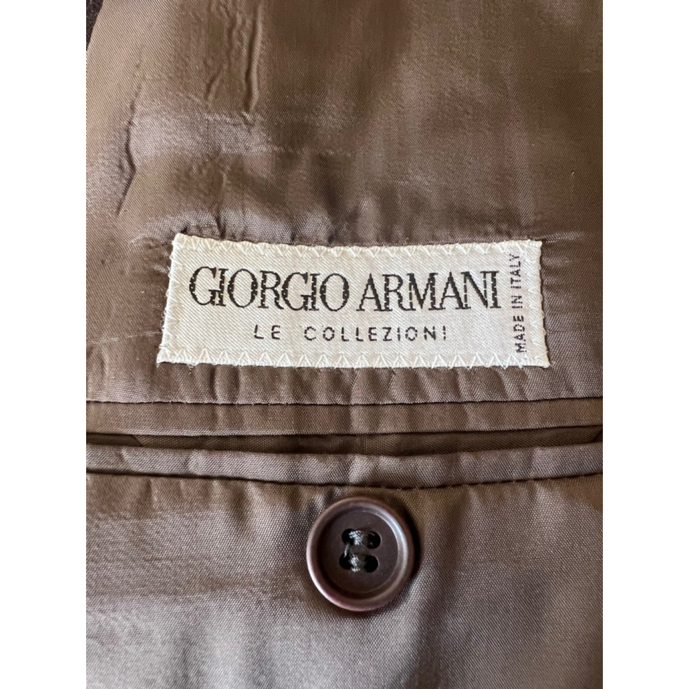 Men's Giorgio Armani Blazer, Black & White PinStriped, Size 40 - Picture 4 of 6